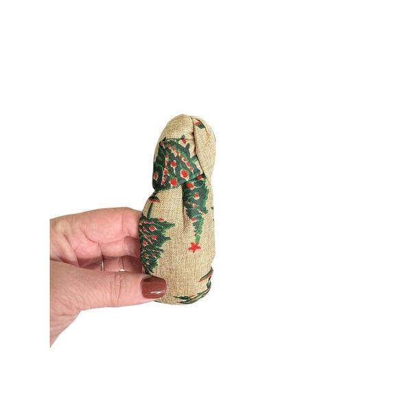 Lele Sadoughi NWT Vintage Pine Knotted Christmas Headband with Dust Bag - Picture 7 of 9